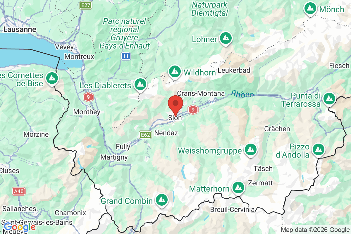 Carte de l'activité