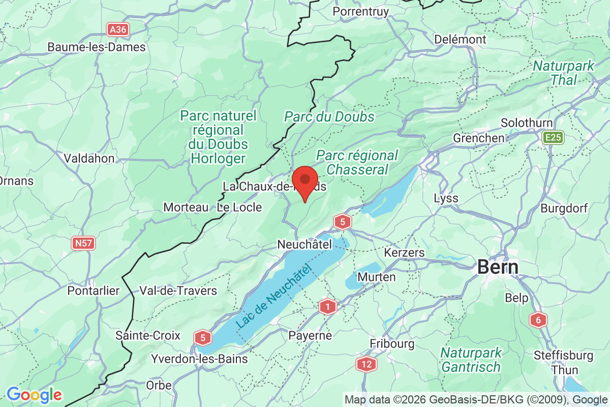 Carte de l'activité