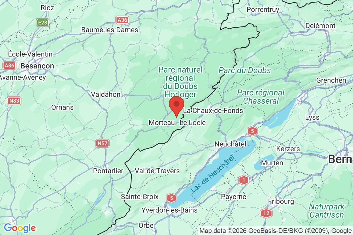 Carte de l'activité
