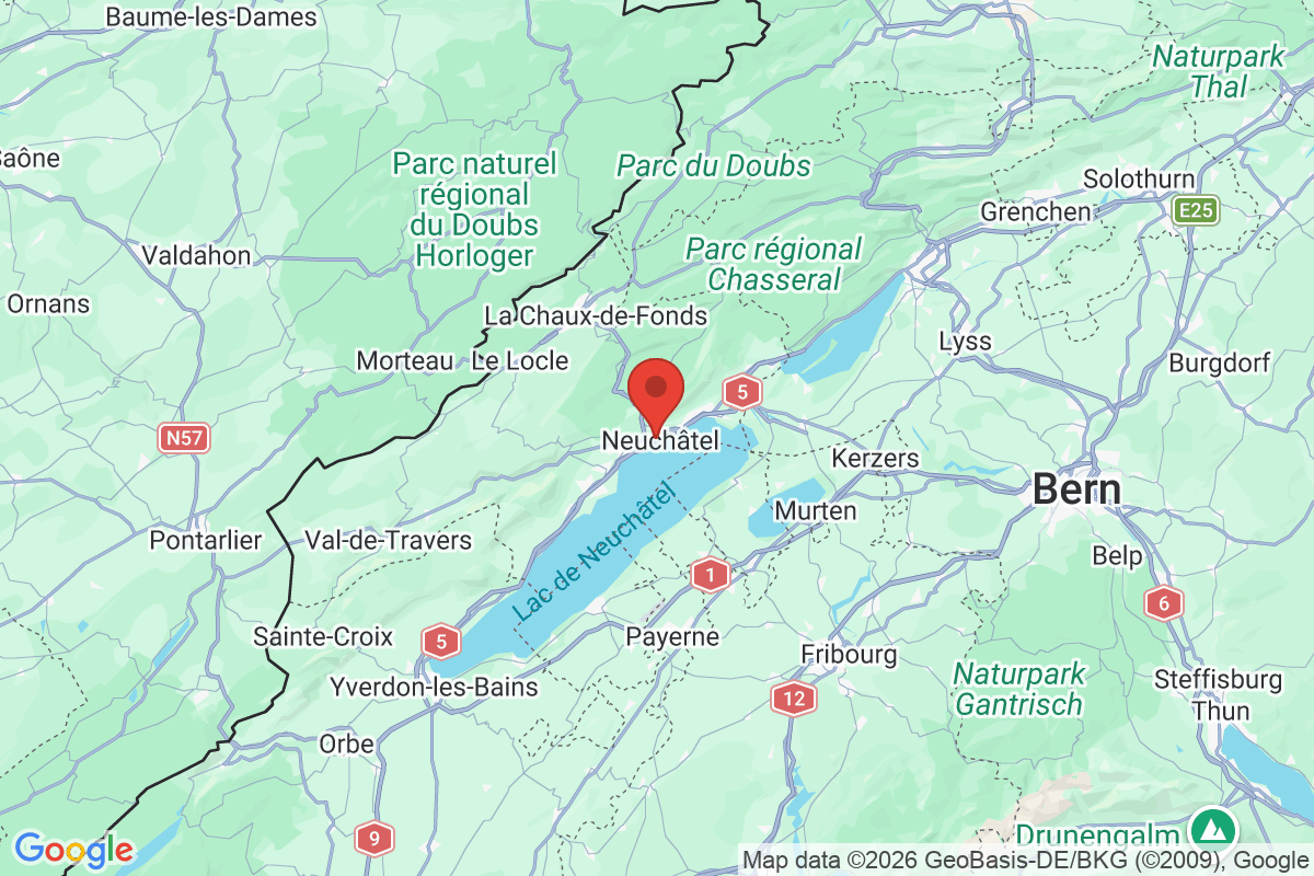 Carte de l'activité
