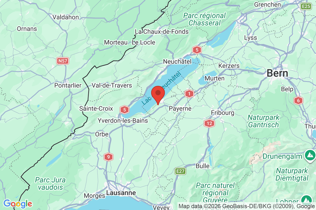 Carte de l'activité