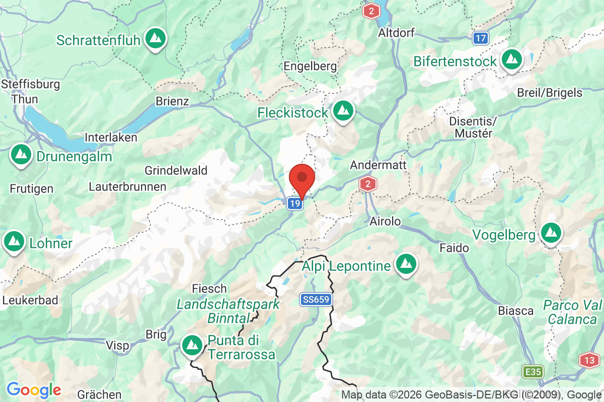 Carte de l'activité