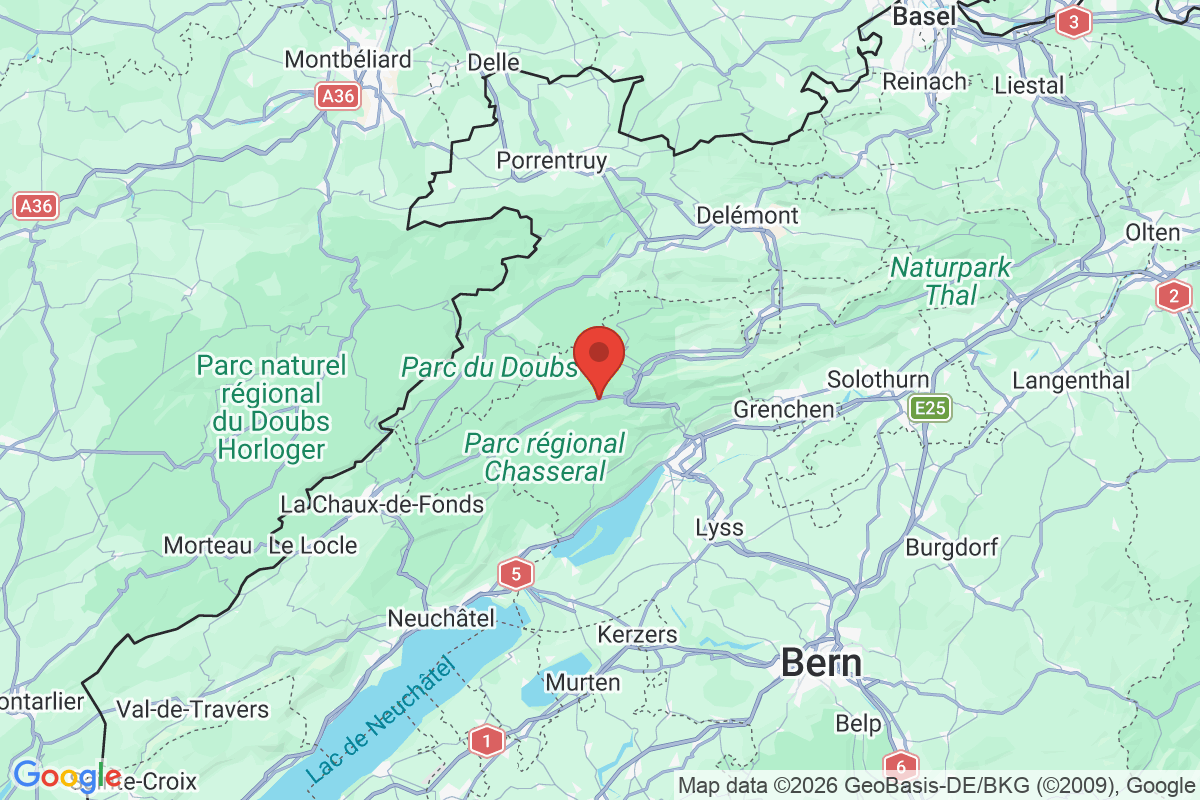 Carte de l'activité