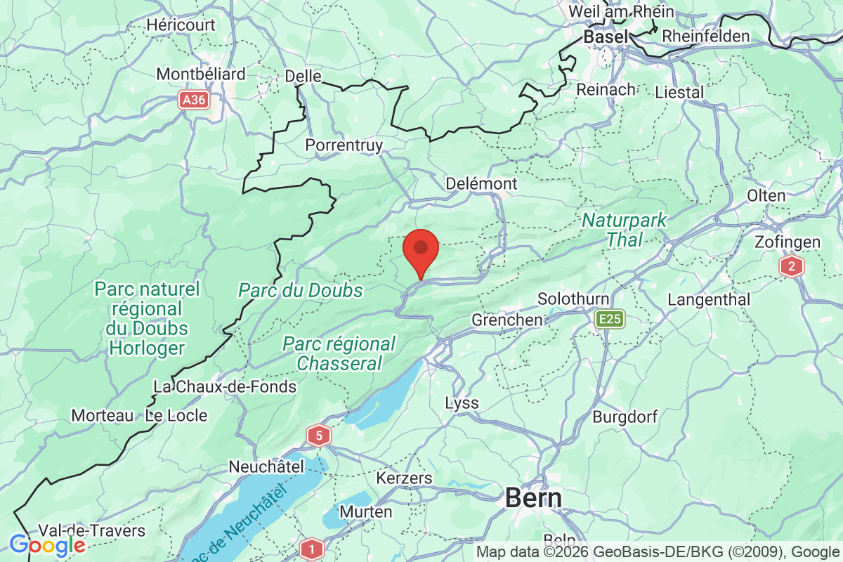 Carte de l'activité