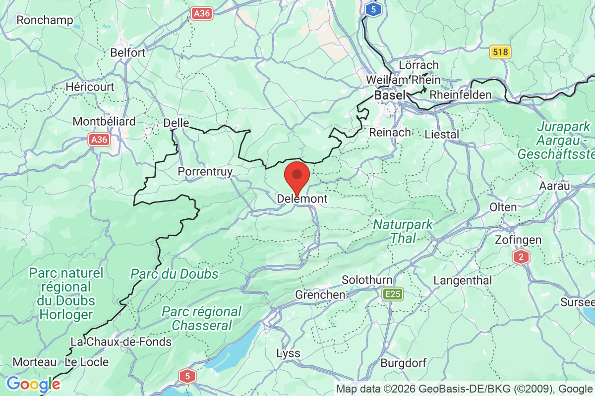 Carte de l'activité