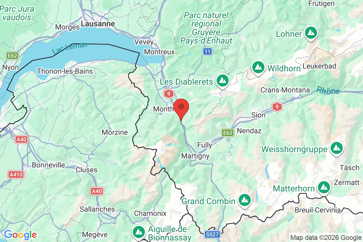 Carte de l'activité