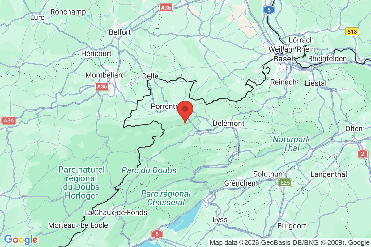 Carte de l'activité