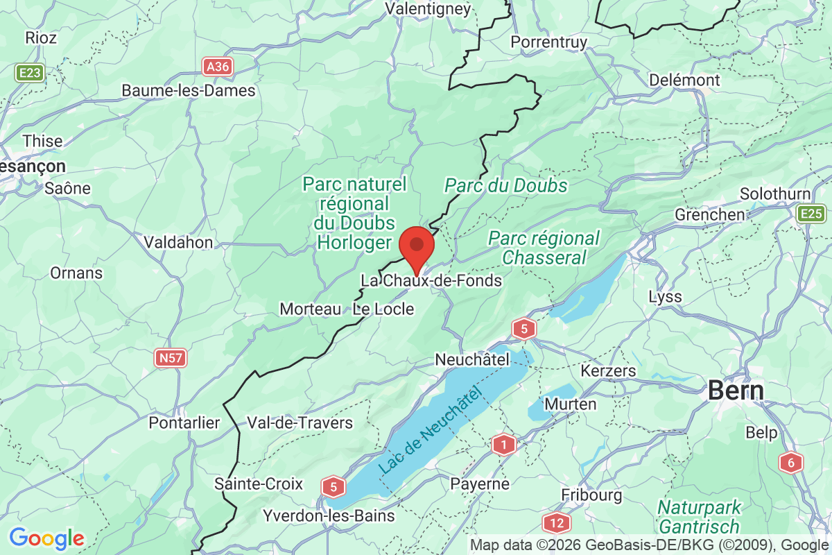 Carte de l'activité