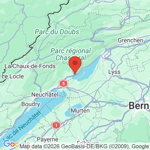 Carte de l'activité