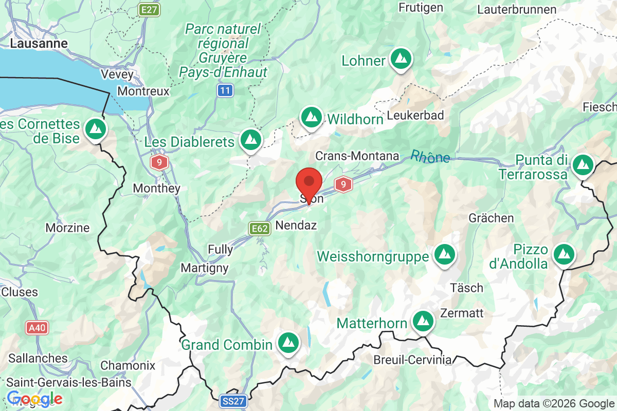 Carte de l'activité