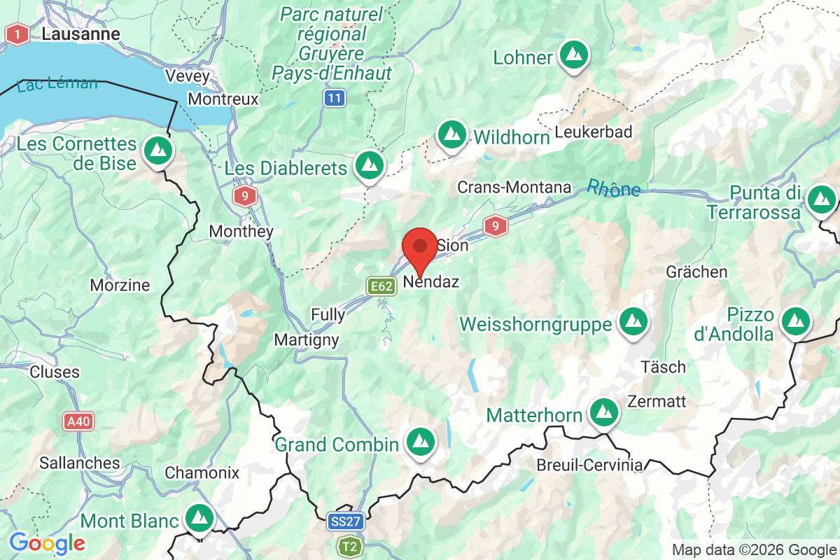 Carte de l'activité