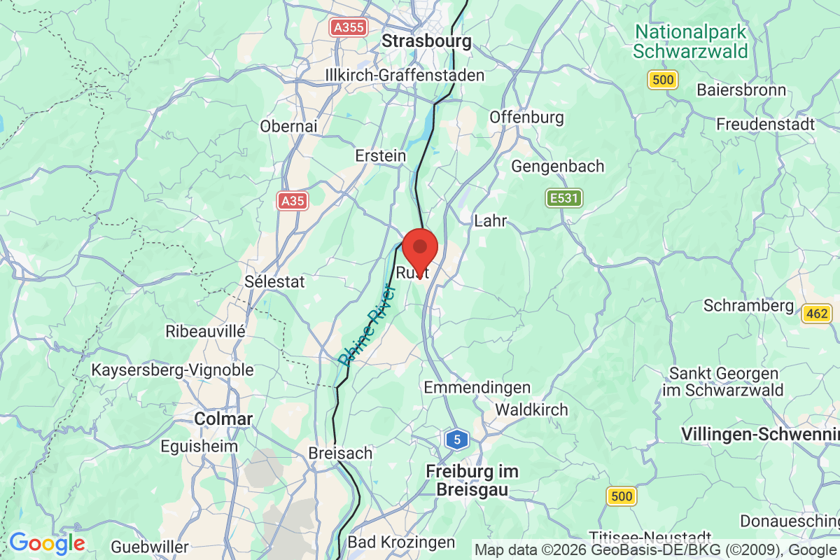 Carte de l'activité