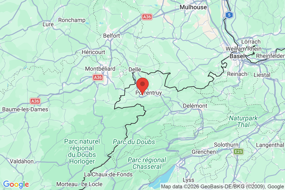 Carte de l'activité