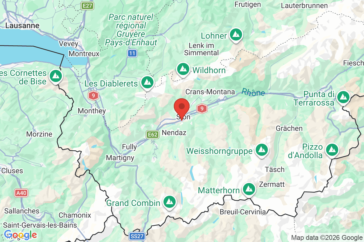 Carte de l'activité
