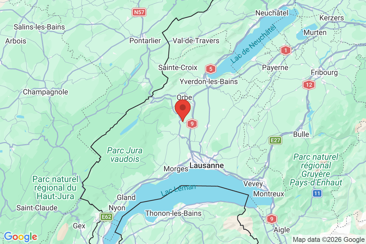 Carte de l'activité