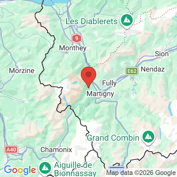 Carte de l'activité