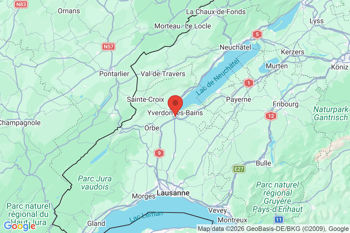 Carte de l'activité