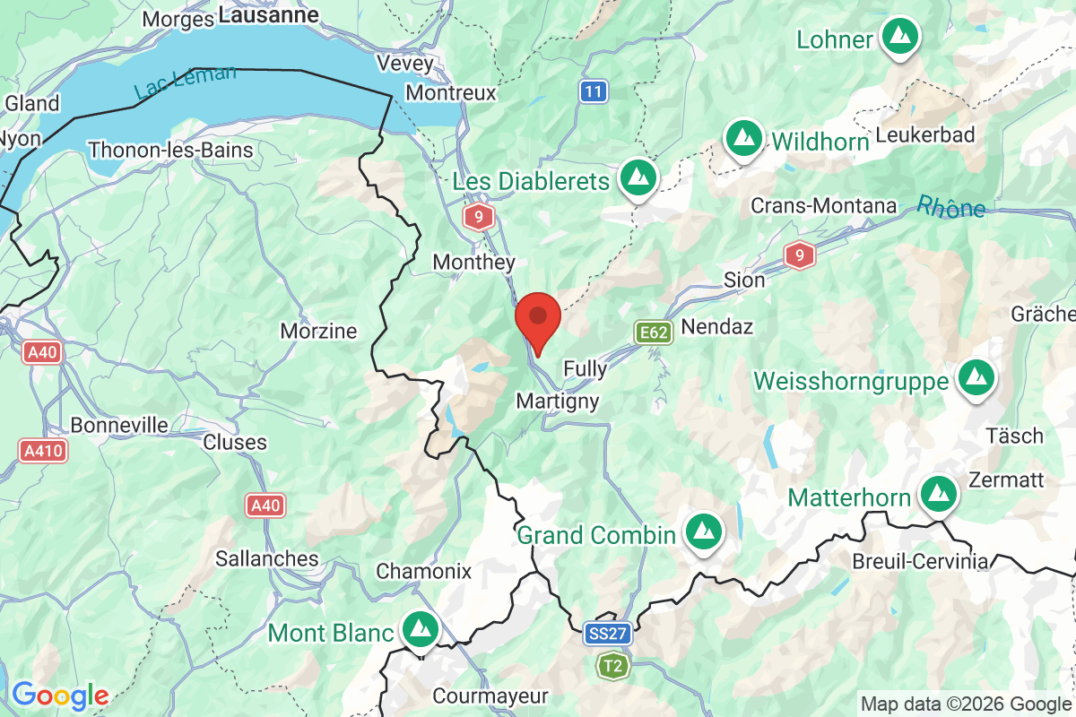 Carte de l'activité