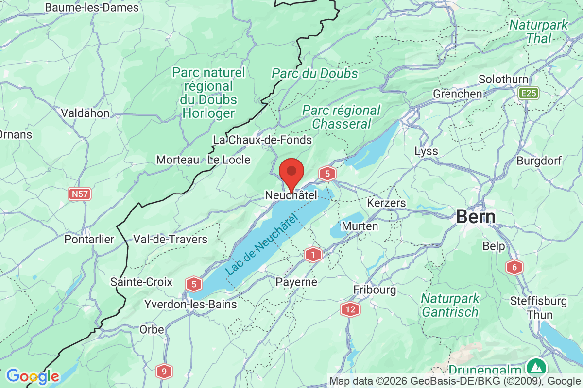 Carte de l'activité