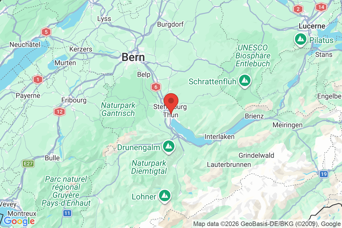 Carte de l'activité
