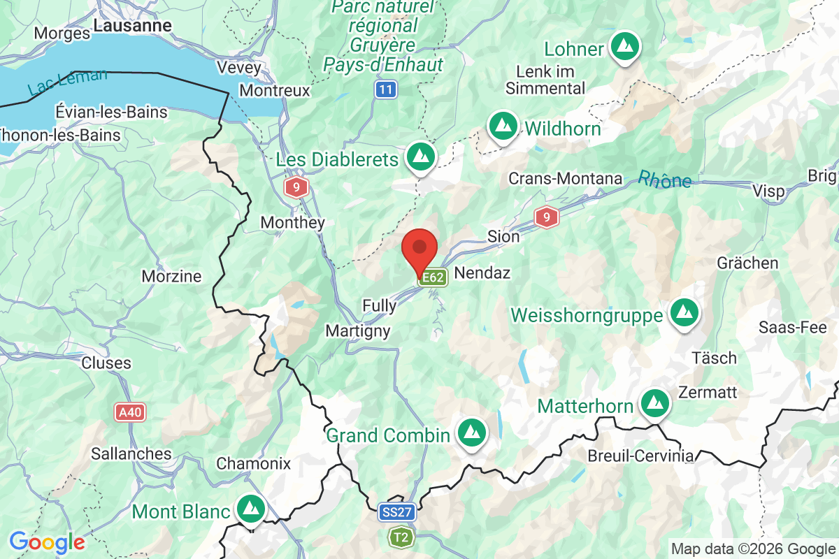Carte de l'activité