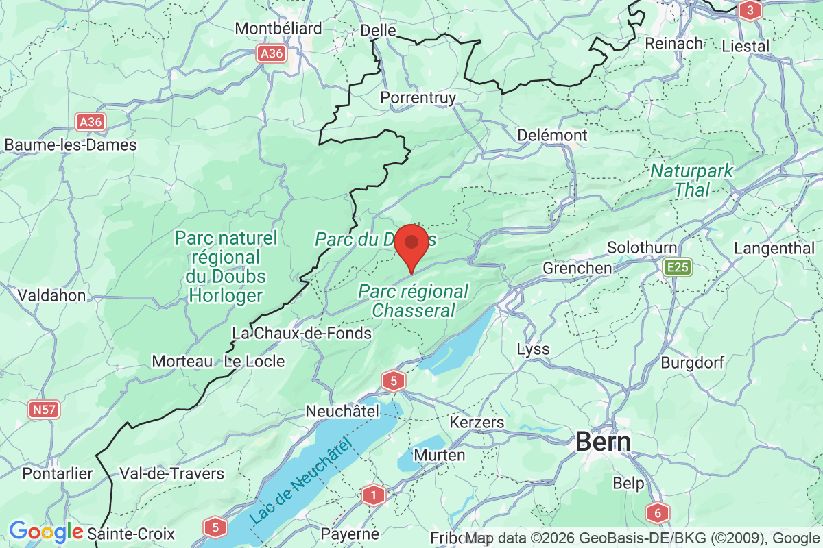 Carte de l'activité