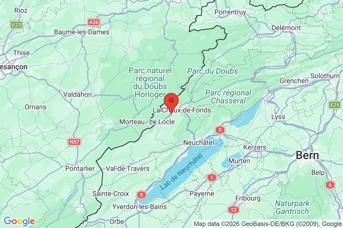 Carte de l'activité