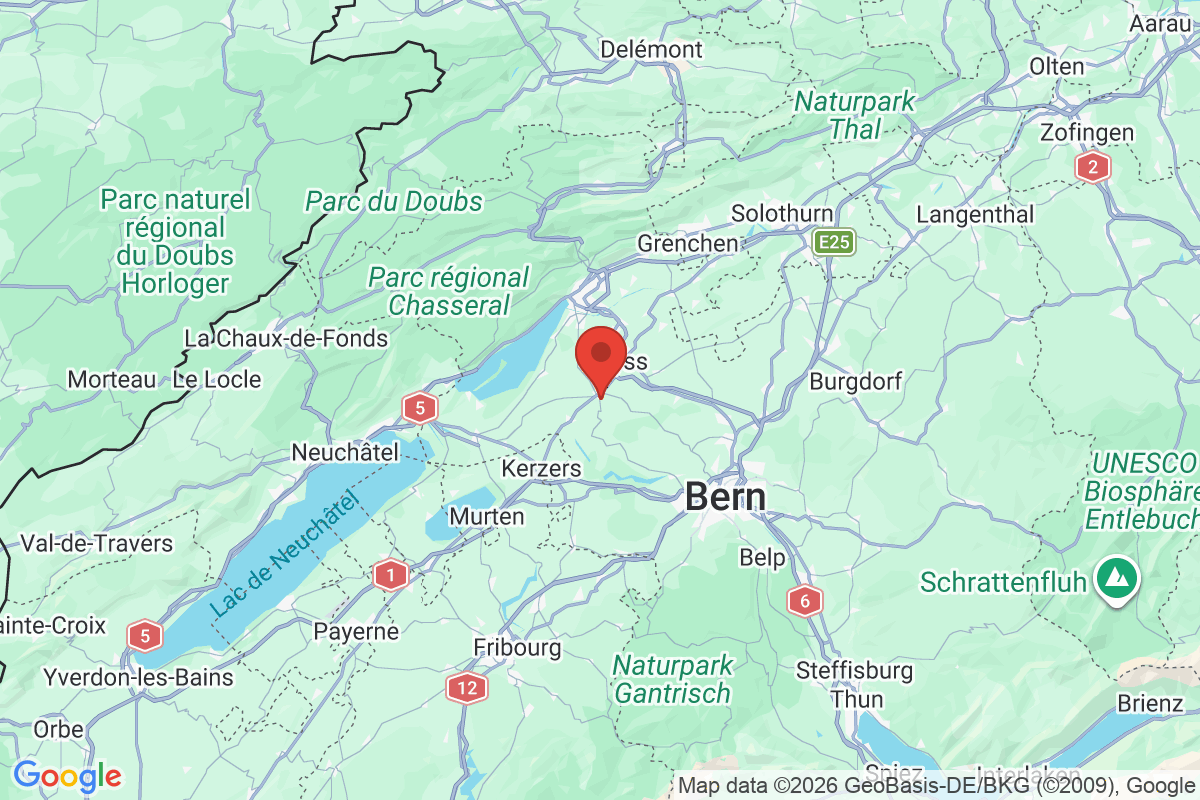 Carte de l'activité