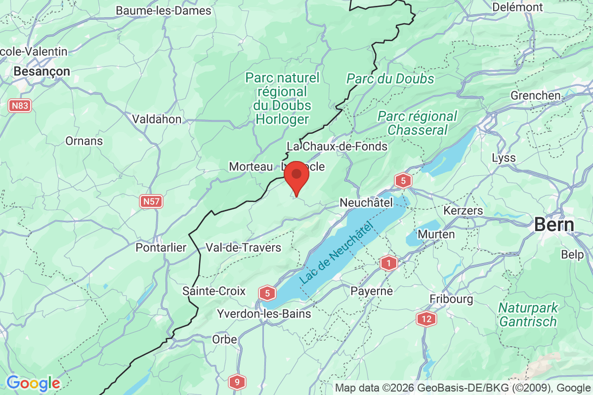 Carte de l'activité