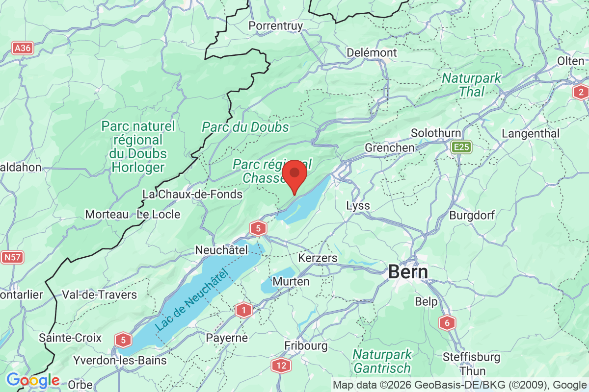 Carte de l'activité