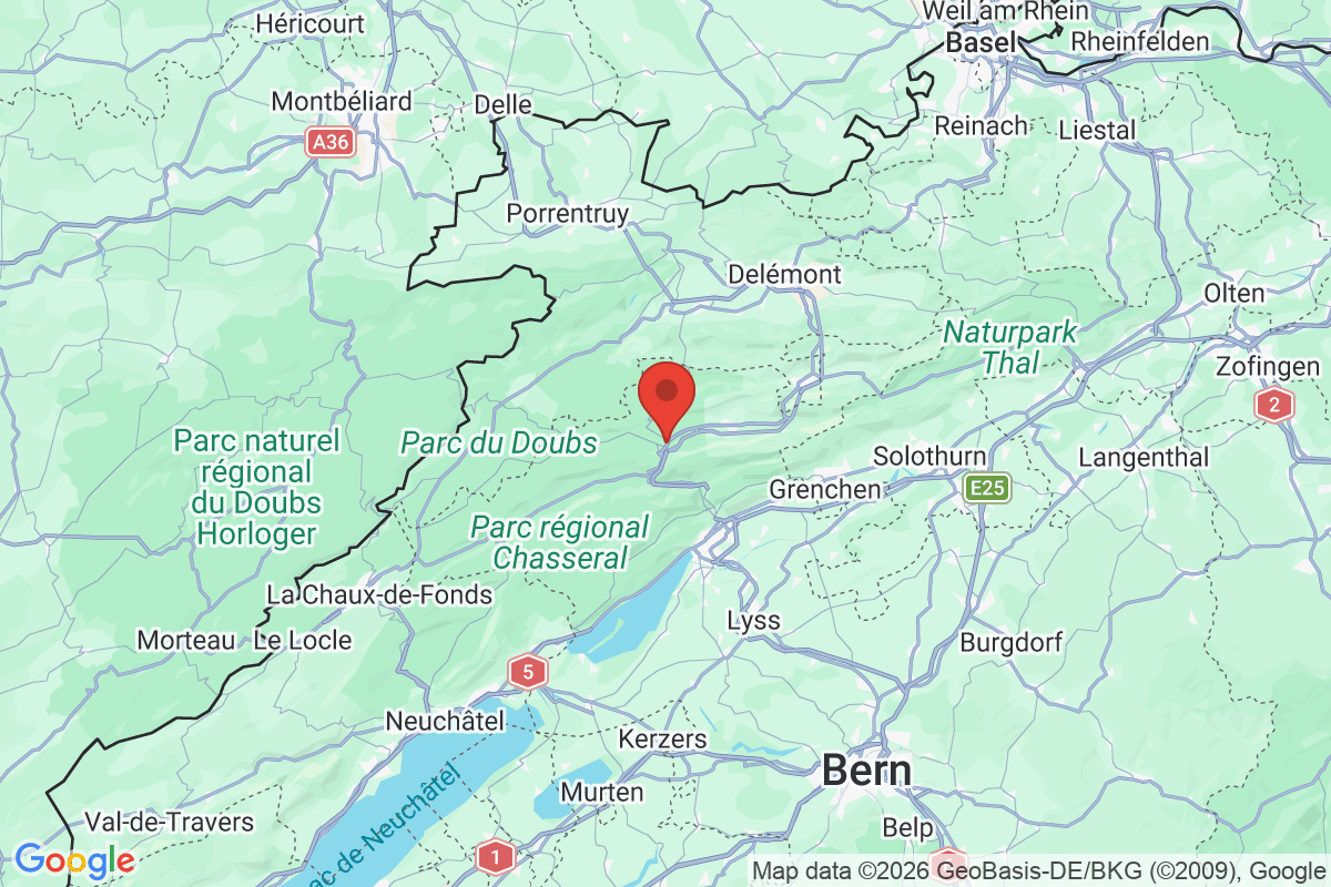 Carte de l'activité
