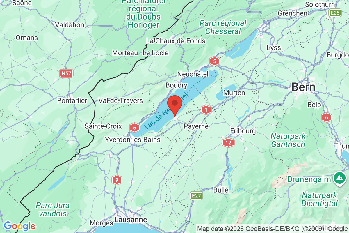 Carte de l'activité