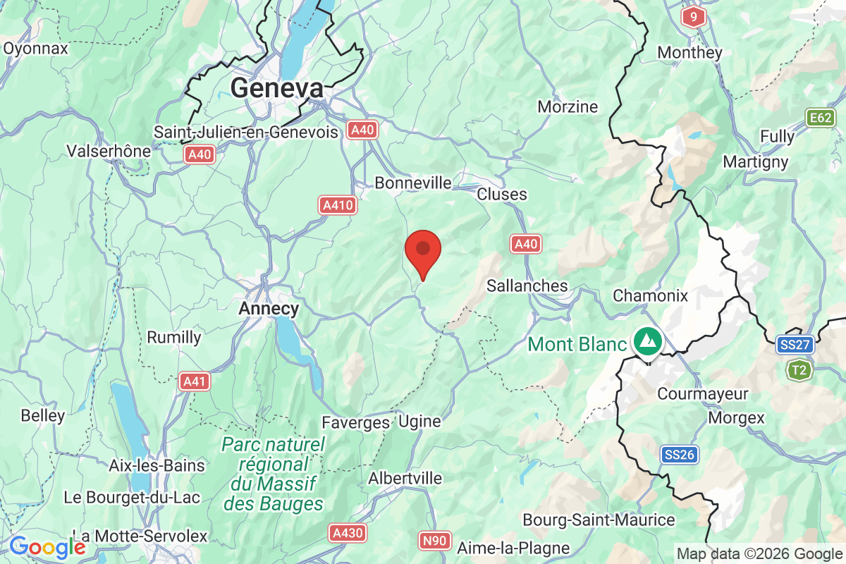 Carte de l'activité