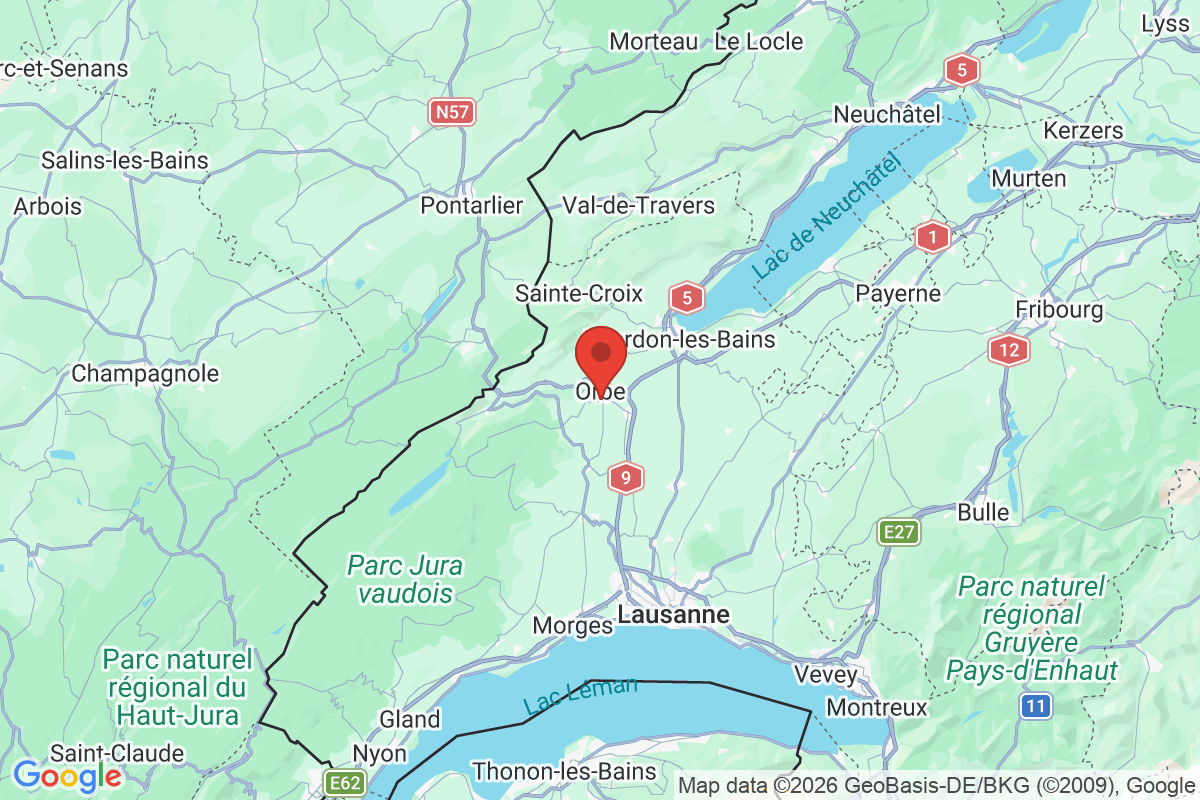 Carte de l'activité