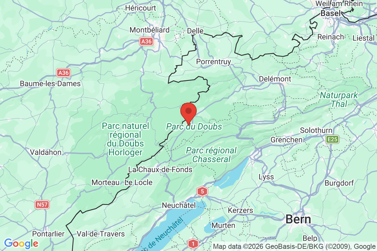Carte de l'activité