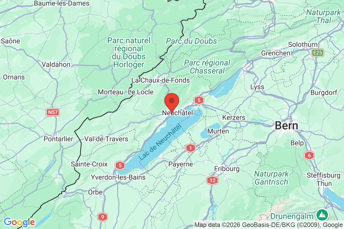 Carte de l'activité