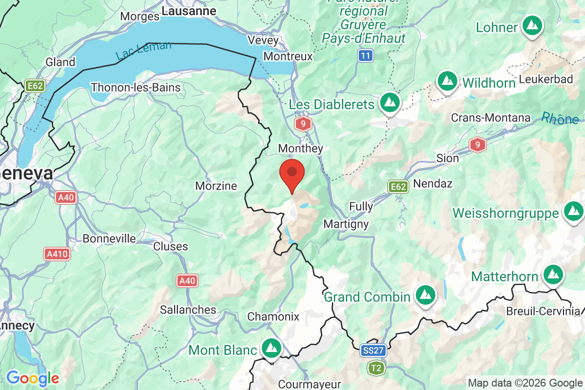 Carte de l'activité