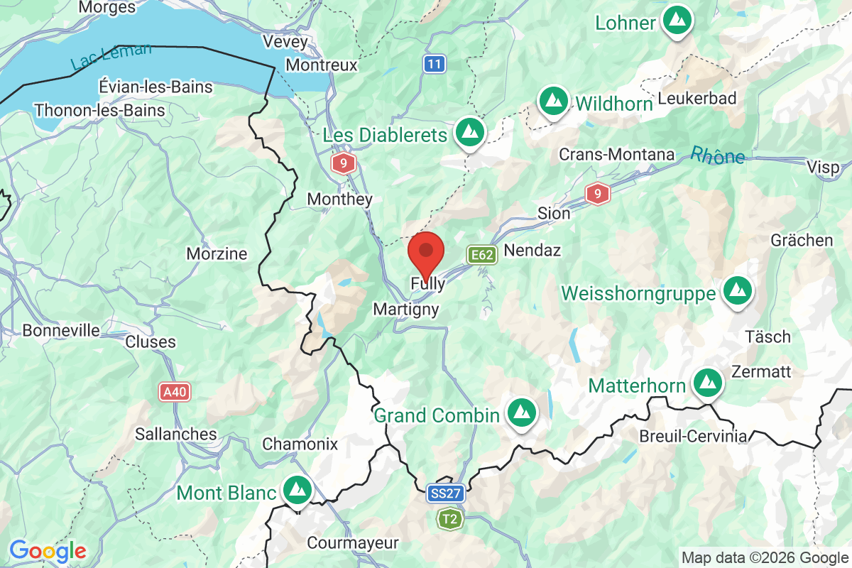 Carte de l'activité