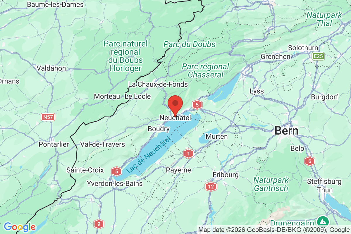 Carte de l'activité