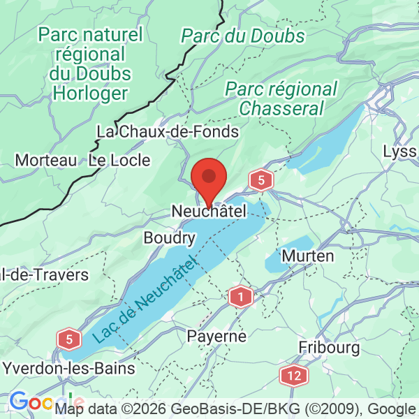 Carte de l'activité