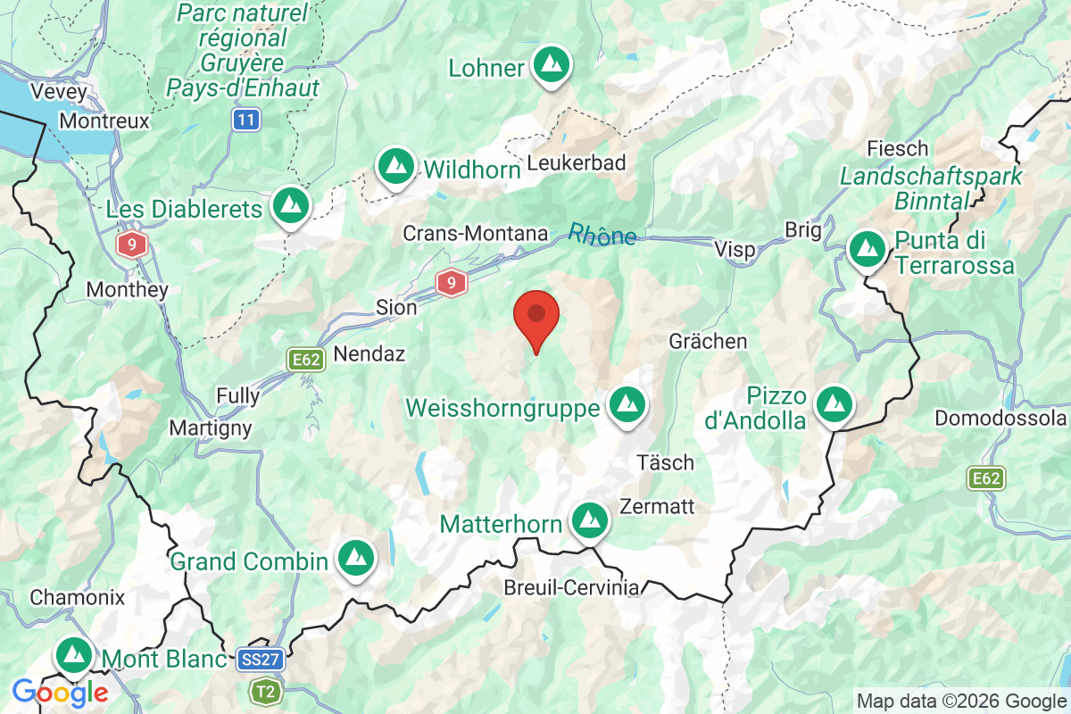 Carte de l'activité