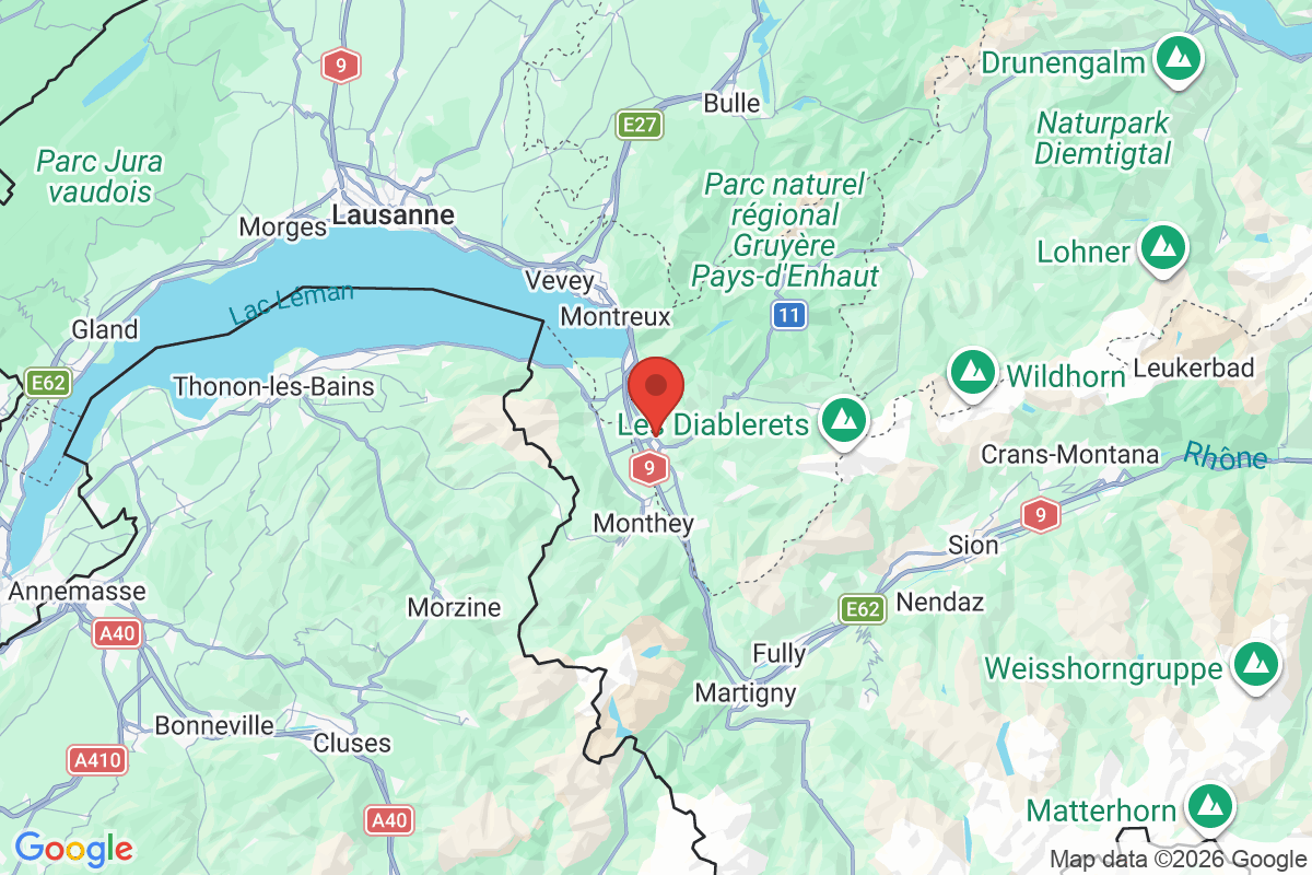 Carte de l'activité