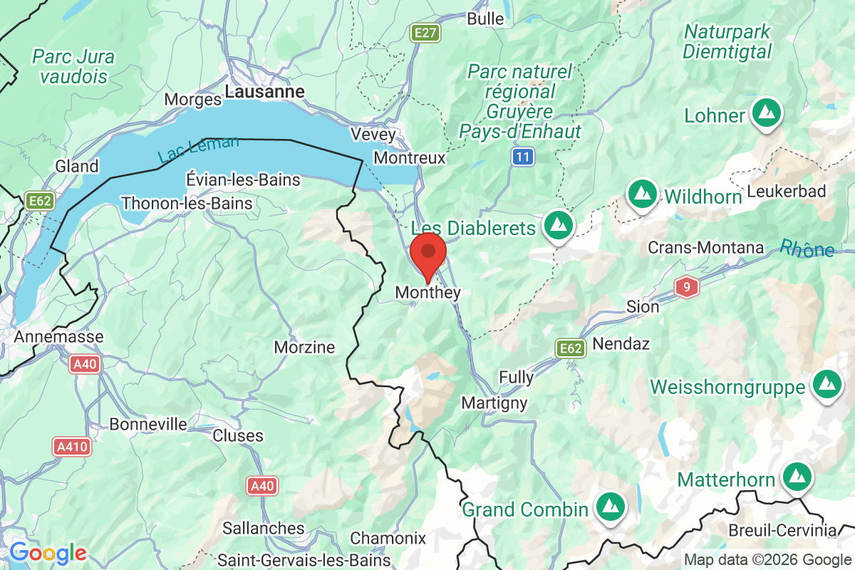 Carte de l'activité