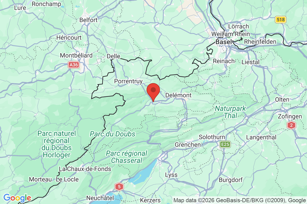 Carte de l'activité