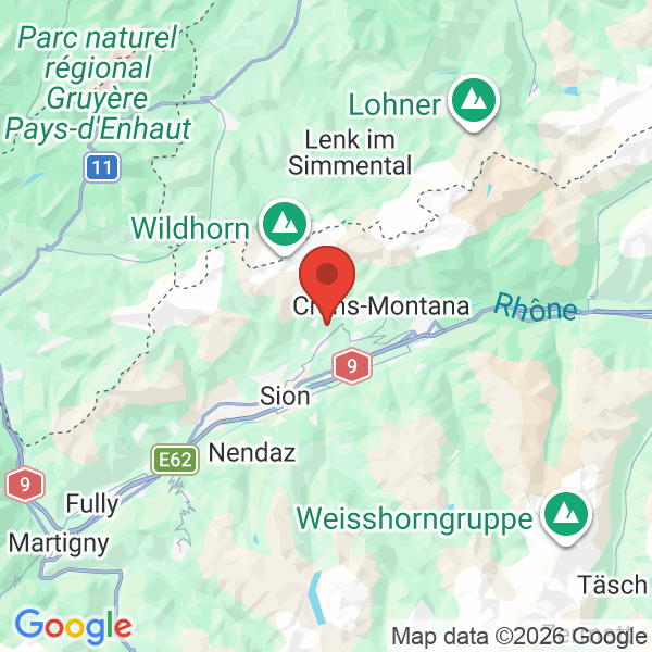Carte de l'activité