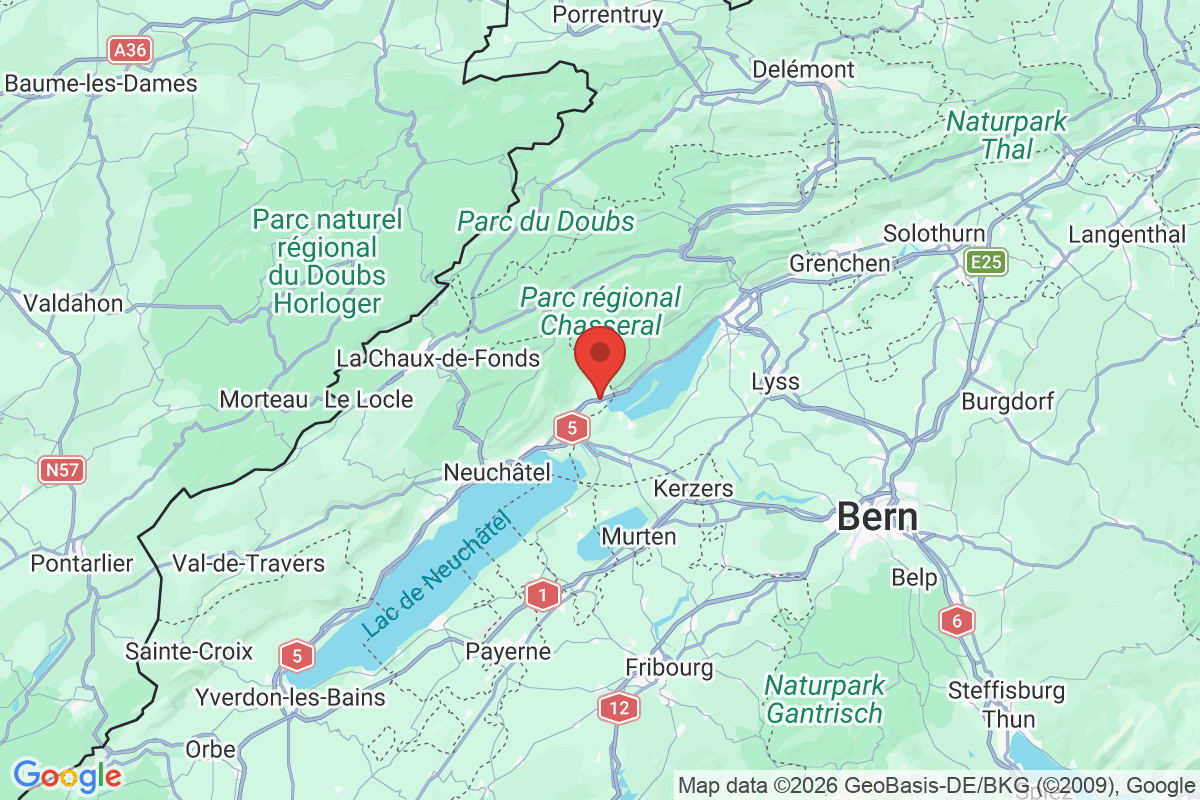 Carte de l'activité
