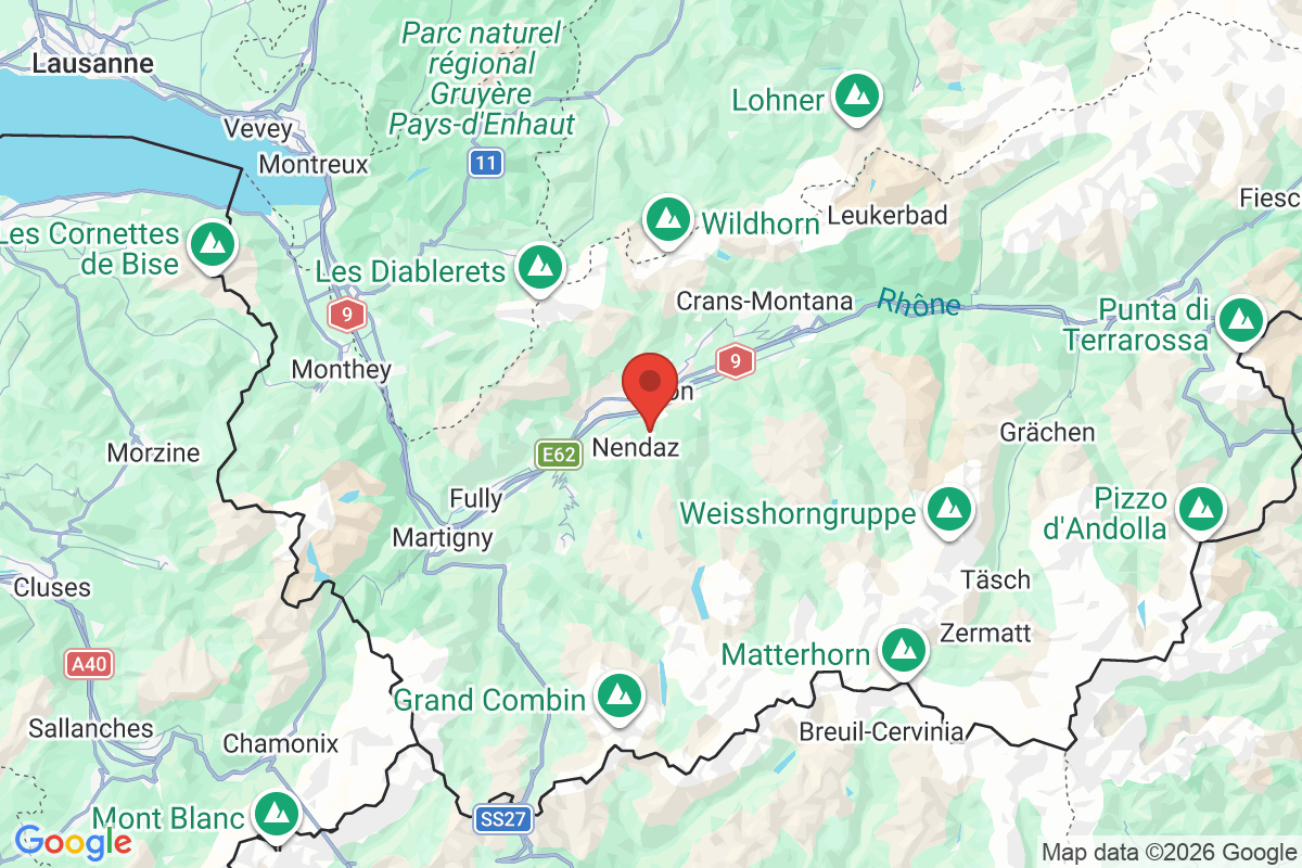 Carte de l'activité