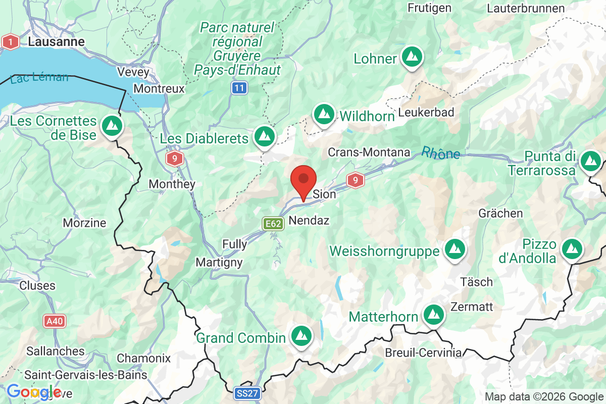 Carte de l'activité