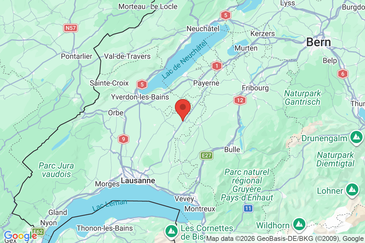 Carte de l'activité
