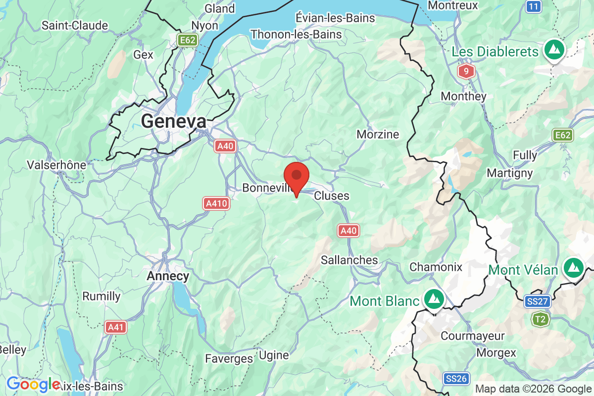 Carte de l'activité